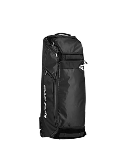 Easton | Dugout | Baseball & Fastpitch Softball | Wheeled Bag | Multiple Colors - color: Black