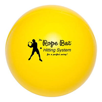 Rope Bat Ultimate Training Balls - Baseball & Softball Lightweight, Soft Training Balls - Indoor/Outdoor/Anywhere Batting Practice (Pack of 12)
