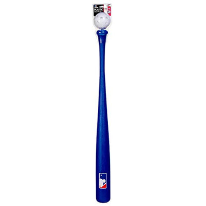 Franklin Sports MLB Kids Baseball Bat and Ball Set - Lightweight 30" Youth Plastic Bat - Multiple Colors