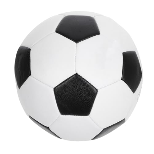 FUOYLOO Size 5 Training Soccer Ball Pu Machine Stitched Sturdy Outdoor Football for Boys Youth Practice and Match Use