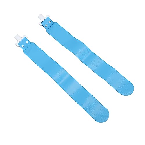 Adjustable Flag Football Set, 5 PCS PP Flag Football Belts with 2 Flags Each, Durable Youth and Adult Training Equipment for, Beach Games, Birthday Parties (Blue)