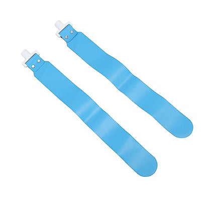 Alomejor Flag Football Team Set, Practical Adjustable Flag Football Set 5PCS Adjustable Durable for Playground (Blue)
