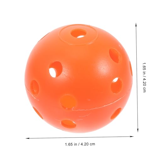 BESPORTBLE 50pcs Wear-Resistant Pickleball Balls for Outdoor Practice Compact Multi-Function Training Balls for Boys and Girls and Adults for Daily Use and Golf Exercises