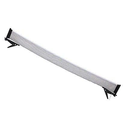 Professional Standard Table Tennis Net Rack Set, Indoor Table Tennis Match Net Bracket with Nylon Net, Portable Replacement Net Belt for Home Office or Club Use