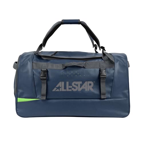 All-Star S7 Elite Player Duffle, 20.5" H x 14" W x 10" D - color: Navy Blue