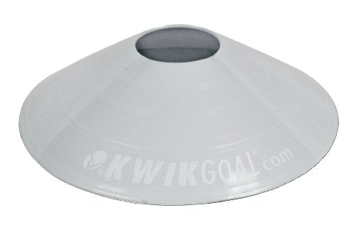 Kwik Goal Small Disc Cone, Pack of 25 - color: White