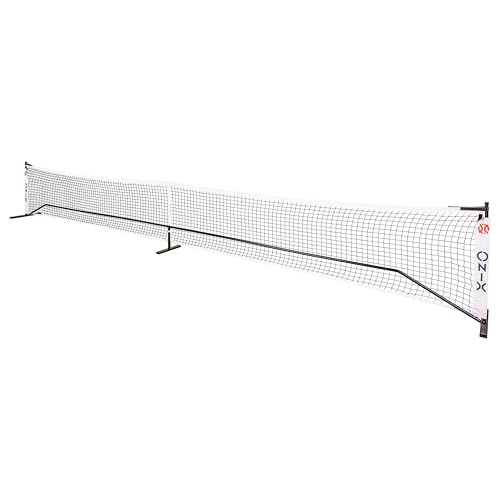 ONIX Pickleball 2-in-1 Regulation-Size Portable Net and Practice Net Set Includes Carrying Case with Wheels