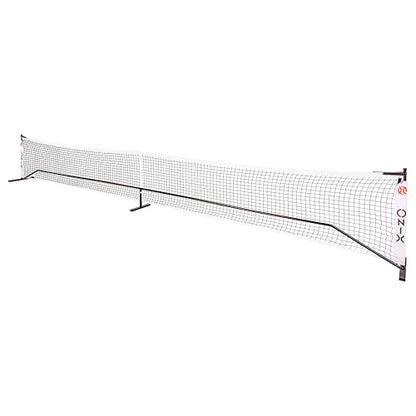 ONIX Pickleball 2-in-1 Regulation-Size Portable Net and Practice Net Set Includes Carrying Case with Wheels