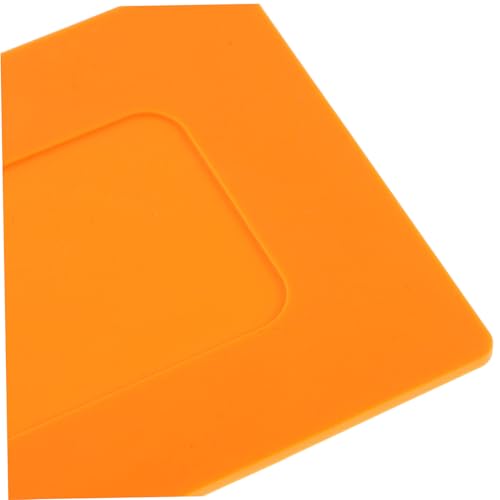 2pcs Baseball Training Line Markers Flat Rectangular Court Spots Orange Portable Baseball Coaching Equipment for Field Marking and Agility Training