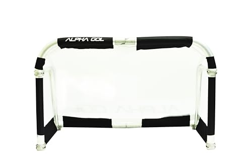 Alpha Goal - The Original All Aluminum Folding Goal with Carry Bag. Pro Grade Quick Folding Aluminum Folding Goal Bag inlcluded. Sizes 4'x2.5', 5'x3', 6'x4'.