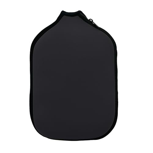 Pickleball Paddle Cover Pickleball Racket Bag Neoprene Racket Case Table Tennis Racket Bag Waterproof Protective Sleeve for Tournament & Training Equipment - color: Black, size: 1 piece