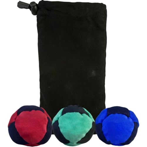 Footbag Hacky for Adults 6cm / 2.37" Plush Soft Soccer Balls - Safe Indoor & Outdoor Play - Super Quiet Stuffed Kickball for Home & Garden (No Hard Plastic) - color: #A06