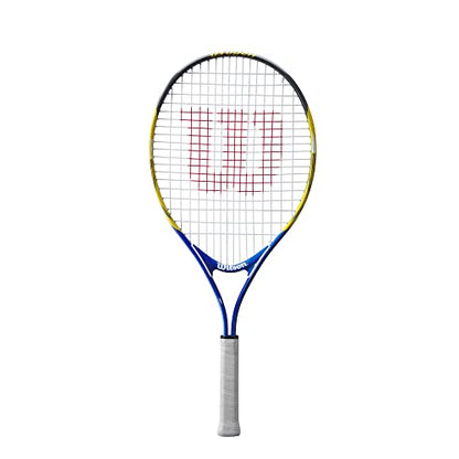 WILSON US Open Junior/Youth Recreational Tennis Rackets - color: Blue/Yellow, style: 25