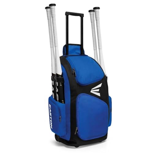Easton | TRAVELER STAND-UP Wheeled Equipment Bag | Baseball & Softball | Multiple Colors - color: Royal