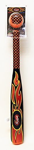 -Fireball Bat & Ball 24.0 Embossed Flames by: Saturnian I P.E Supplier