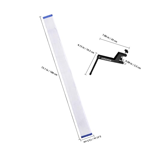 Expandable Pong Net Set Post Portable Table Tennis Net for Outdoor Indoor Game Table Accessories