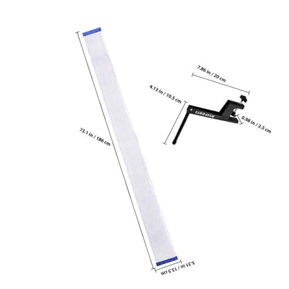Expandable Pong Net Set Post Portable Table Tennis Net for Outdoor Indoor Game Table Accessories