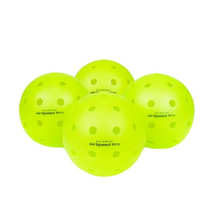 Holbrook Outdoor Pickleball Balls, Accessories, Soft Plastic Outdoor Balls, Professional Pickleball Gear - size: 4 Pack