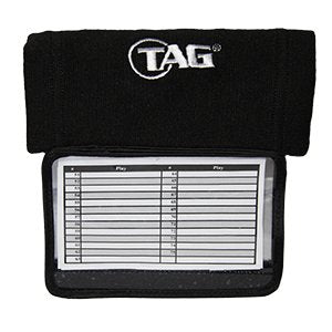 TAG Adult Quarterback Wrist Band - Five Window - Window Size 5" x 3" - Wrist Band Size 6" x 4" - Football Play Coach Playbook Arm Wristband