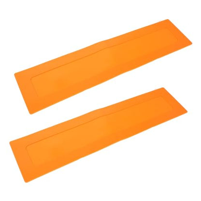 Hemoton 2pcs Rectangular Court Line Markers High Visibility Floor Spots Gym Agility Training Equipment for Tennis Soccer Basketball Volleyball