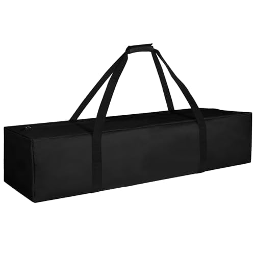 35inch Sports Duffel Travel Bag, 28L Extra Large Duffel Luggage Bag with Upgrade Zipper, Water Resistant & Foldable Equipment Storage Bag for Fishing Tripod Tent Umbrella - size: 35x7x7 inch