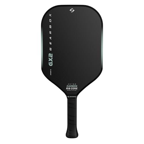 Gearbox GX2 Pickleball Paddle - Carbon Fiber Face, SST 2.0 Power Core, High Spin & Control for an Exceptional All Around Paddle