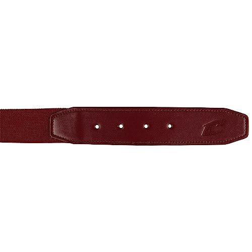 Champro Elastic Baseball Belt with 1.5-Inch Synthetic Tab - color: Cardinal, size: Adult