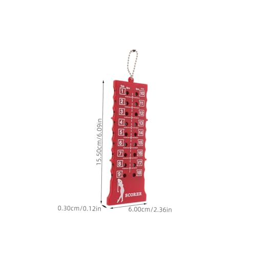 GALPADA Portable Golf Score Counter Compact Stroke Clicker for Golf Course Essential Accessory for Golf Enthusiasts Convenient Scoring Device
