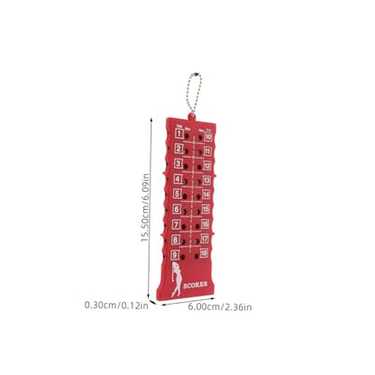 GALPADA Portable Golf Score Counter Compact Stroke Clicker for Golf Course Essential Accessory for Golf Enthusiasts Convenient Scoring Device