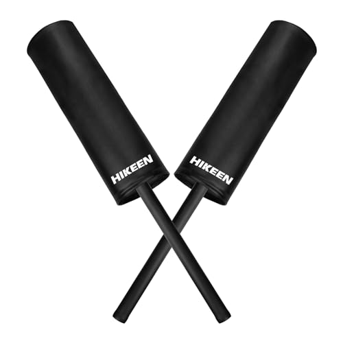 Hikeen Padded Blocking Guards, 2 Pack Basketball Blocking Pads, Defense Sticks, Padded Contact Sticks, Pop Up Defender for Basketball, Football, Lacrosse, Boxing Training