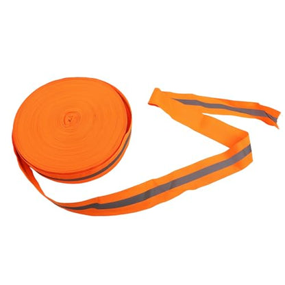 3.3ft Reflective Sports Boundary Tape Polyester Webbing for Beach Volleyball Track Finish Line Running Field Marking Green