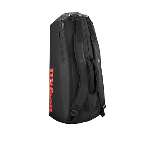 WILSON Clash V3 Super Tour Tennis Racket Bags - size: Holds up to 6 Rackets