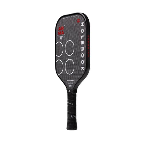 Holbrook ARMA Series Metallic Pickleball Paddle – Carbon Fiber Paddle with Dual-Density Core | USAPA Approved for Tournament Play | Control & Power - style: T Metallic