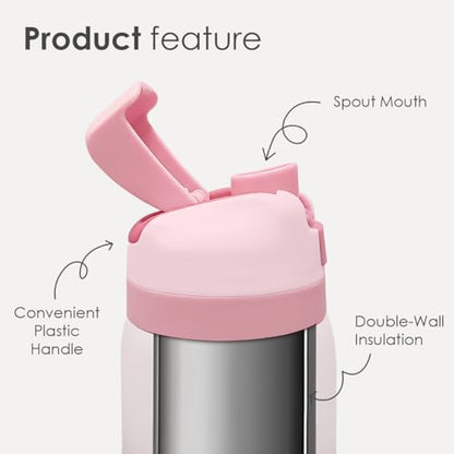 Aunt Insulated Stainless Steel Water Bottle with Straw for Sports and Travel, Best Aunt Ever, 32oz, Gifts for Women Mother's Day Birthday Christmas - color: Aunt