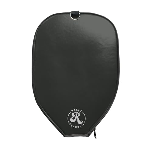 Officially Licensed Collegiate Pickleball Paddle Cover - Lightweight PU Leather Material - Durable Foam Interior Protection with Zippered Closure - Fits Most Paddles on the Market - color: Tennessee Volunteers