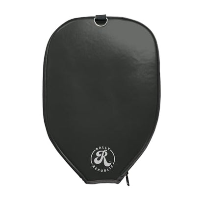 Officially Licensed Collegiate Pickleball Paddle Cover - Lightweight PU Leather Material - Durable Foam Interior Protection with Zippered Closure - Fits Most Paddles on the Market - color: Tennessee Volunteers