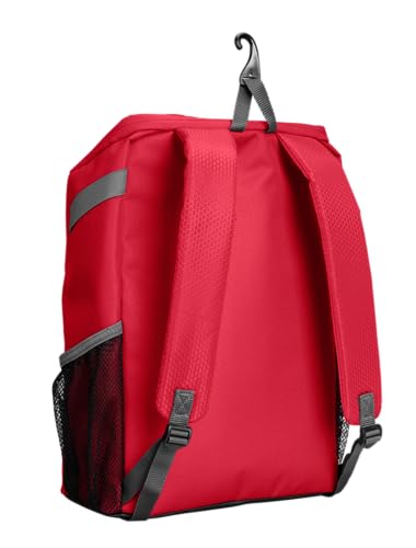 Easton | FUTURE LEGEND Backpack Equipment Bag | Baseball/Softball | T-Ball/Rec/Travel | Multiple Styles - color: Red