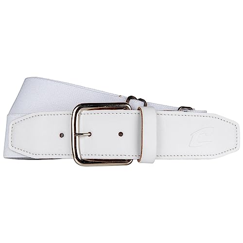 Champro Elastic Baseball Belt with 1.5-Inch Synthetic Tab - color: White, size: Adult