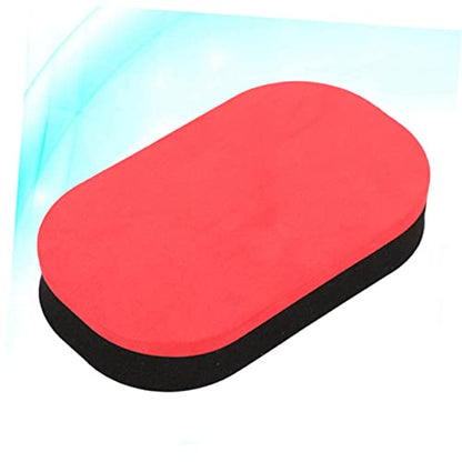Mikikit Table Tennis Bat Cleaning Sponge High Density Racket Maintenance Pad for Rubber Care Durable Reusable