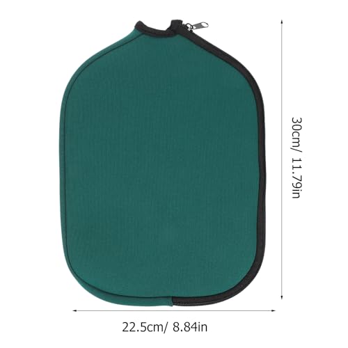 Table Tennis Paddle Protective Sleeve Green Neoprene Scratch-resistant Portable Storage Case for Racket Bag Suitable for Outdoor and Indoor