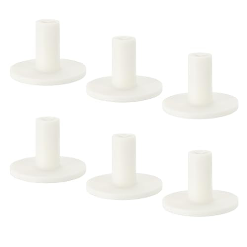 PATIKIL Rubber Golf Tee, Tall Training Driving Range Tee Stable Ball Holder for Outdoor Indoor Hitting Mats - color: White, size: 1.5 Inch