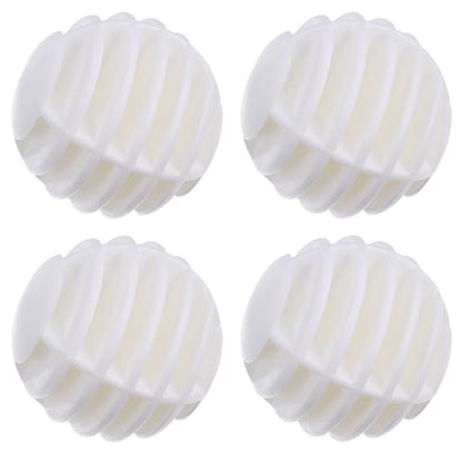 10Pcs Indoor Rubber Stripe Golf Practice Balls for Training and Play, White PE Material, Soft Impact for Indoor Golf Swing Training