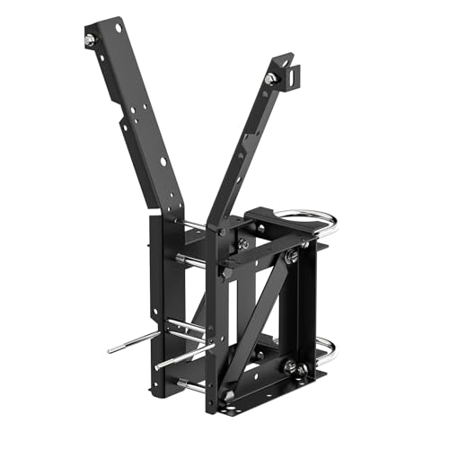 Buzzlett 9594 Basketball Backboard Mounting Kit - Compatible with Lifetime Backboards Only, Heavy-Duty Steel Brackets with 3 Installation Options (Wall, Roof, Pole), Weatherproof for Outdoor Use