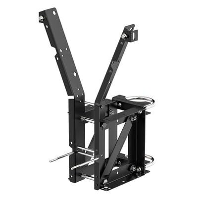 Buzzlett 9594 Basketball Backboard Mounting Kit - Compatible with Lifetime Backboards Only, Heavy-Duty Steel Brackets with 3 Installation Options (Wall, Roof, Pole), Weatherproof for Outdoor Use
