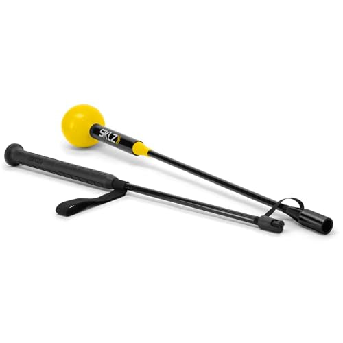 SKLZ Hitting Stick Batting Swing Trainer for Baseball and Softball, One-on-One Coaching Tool for Ball Contact, Hand-Eye Coordination, and Bat Speed - style: Softball Swing Trainer Select