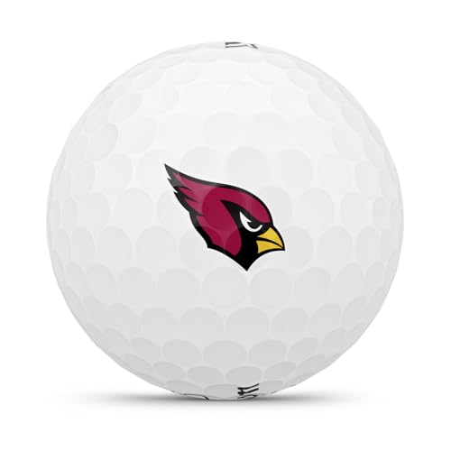WILSON 2025 Duo Soft NFL Golf Ball - 12 Balls, White, Atlanta Falcons - color: Arizona Cardinals