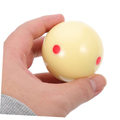 balacoo Replacement Billiard Cue Ball with Dots Pattern Phenolic Resin Training Ball for Pool Table Scratch Resistant Regulation Practice Accessory for Skill Improvement and Game Rooms