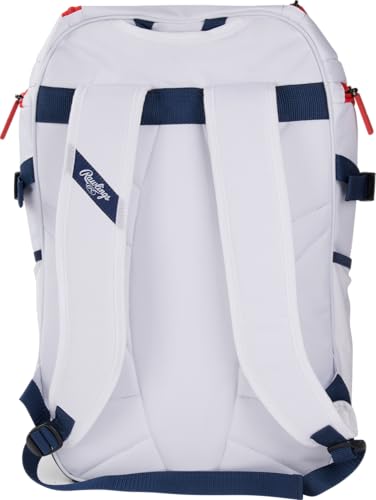 Rawlings | FRANCHISE 2.0 Player's Backpack | Baseball/Softball | Rec/Travel | Multiple Styles | Baseball/Softball - color: USA