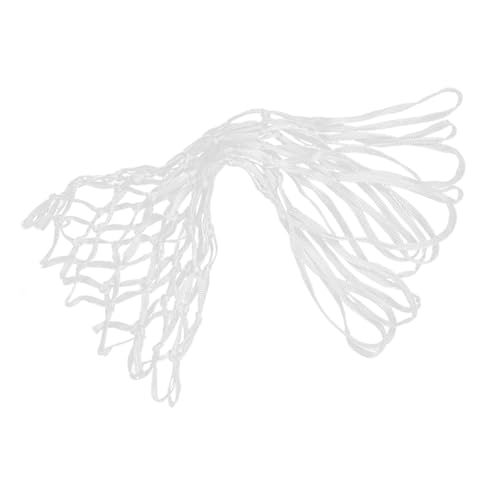 Toddmomy 12 Loop Heavy-Duty Nylon Basketball Net Weather-Resistant Replacement Mesh for Standard Basketball Rim for Outdoor Use