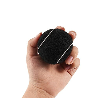 GKK Durable Pressurized Tennis Balls - 12 Pack Yellow Felt Training Balls for Beginners and Dogs - color: black tennis ball